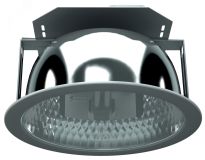 Светильник люминесцентный DLS 2x18 HF встраиваемый down light ЭПРА 1201000300 Световые Технологии