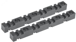 Изолятор шинный плоский ИШП 4P для шин 5 и 10 мм 303 мм YIS40-4-303 IEK
