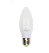 Лампа светодиодная LED 5вт E27 400Лм белый матовая свеча 230V/50Hz ECO 2855329A JazzWay