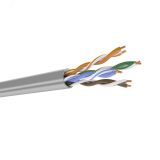 Патч-кабель категории 5е, 4 пары U/UTP, 24AWG, PVC (нг(А)-LS),серый, коробка 305 м DATAREX DR-143001 Datarex