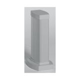 Snap-On мини-колонна алюминиевая с крышкой из алюминия, 2 секции, высота 0,3 метра, цвет алюминий 653021 Legrand