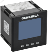 Мультиметр цифровой щитовой трехфазный DO RS-485 96х96мм LCD GENERICA IDM21-5-3-3-LCD-G IEK
