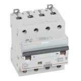 Выключатель автоматический дифференциального тока DX3 4П C10А 30MА-А 411233 Legrand