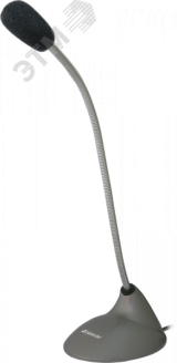 Микрофон компьютерный MIC-111 кабель 1.5 м, серый 64111 Defender