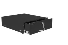 Полка (ящик) для документации 3U черная ТСВ-Д-3U.450-9005 ЦМО