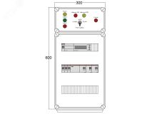Щит управления электрообогревом HS 3x3400 D850 (в комплекте с терморегулятором) DBS027 DEVIbox