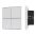 Панель кнопочная KNX-304-23-IN White (BUS, Frame) (IARL, IP20 металл, 2 года) 038401 Arlight