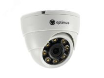 Видеокамера AHD 2.1Мп купольная объектив 2.8мм ИК подсветка 20м IP20 В0000013409 Optimus CCTV