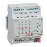 KNX. Активатор для приводов жалюзи/рольставень 4-канальный 6А.DIN 4 модуля. 002691 Legrand