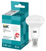 Лампа светодиодная LED рефлекторная 5вт E14 R50 белый ECO LLE-R50-5-230-40-E14 IEK