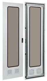 FORMAT Дверь метал. со стеклом 2 вент. отв. 2000х800 YKM40D-FO-DGI-200-080 IEK