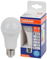 Лампа светодиодная LED 12Вт Е27 4000К 1055Лм груша 220В (замена 100Вт) OSRAM 4099854186097 LEDVANCE