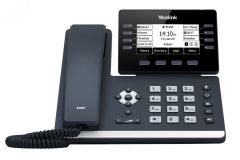 Бизнес-телефон начального уровня, 12 аккаунтов, USB, Bluetooth, WiFi, GigE, без БП YL-SIP-T53W Yealink