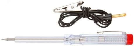 Отвертка индикаторная, белая ручка 100 - 500 В, 190 мм 56504 КУРС