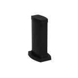 Snap-On мини-колонна алюминиевая с крышкой из пластика, 2 секции, высота 0,3 метра, цвет черный 653022 Legrand