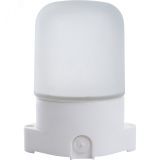 Светильник НББ-01-60-001 E27 термостойкий для бани и сауны прямое основание белый IP65 41406 FERON
