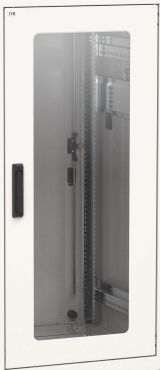 Дверь стеклянная 800мм шкафа 42U сер. LN35-42U8X-DR ITK