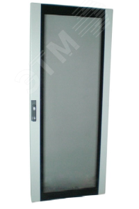 Дверь со стеклом IT-CQE 1200х800. RAL7035 RGITCPGL1280 DKC