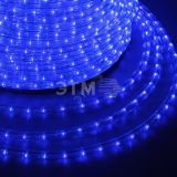 Дюралайт LED, постоянное свечение 2W - синий, 24 LED/м, 10 мм, 100 м 121-123-3 Neon-Night