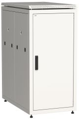 Шкаф сетевой 19дюйм LINEA N 28U 600х1000 мм металлическая передняя дверь серый LN35-28U61-M ITK