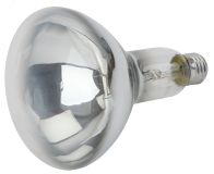 Инфракрасная лампа ИКЗ 220-250 R127 E27, кратность 1 шт., для обогрева животных и освещения, 250 Вт, Е27 Б0055440 ЭРА