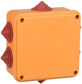 Коробка распаячная огнестойкая ПС 100х100х50мм 6P 6мм2 IP55 6 вводов UKF30-100-100-050-6-6-09 IEK