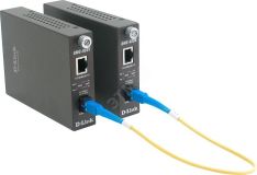 Медиаконвертер WDM 1хRJ45 10/100 Мб/с, 1хSC 100 Мб/с, для кабеля до 20 км 106406 D-Link