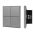 Панель кнопочная KNX-304-23-IN Grey (BUS, Frame) (IARL, IP20 металл, 2 года) 038402 Arlight