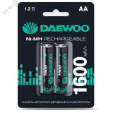 Аккумулятор DAEWOO AA (1600mAh) Ni-MH блистер, 2 шт. 4895205043206 JazzWay