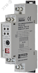 Коммуникационный модуль SC-1102 SC-1102: 1x CAN интерфейс TXN 111 02 TECO