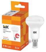 Лампа светодиодная LED рефлекторная 5вт E14 R50 тепло-белый ECO LLE-R50-5-230-30-E14 IEK