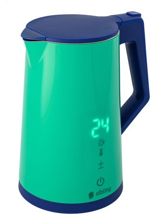 Чайник умный электрический (сине-зелёный) 00-00017544 Sibling