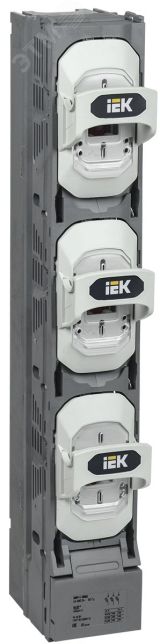 Предохранитель-выключатель-разъединитель ПВР-1 вертикальный 250А 185мм с пофазным отключением c V-образными коннекторами SPR20-3-1-250-185-100-V IEK