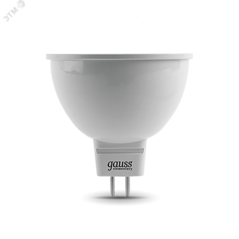 Лампа светодиодная LED 3.5 Вт 300 лм 4100К AC180-240В GU5.3 софит MR16 нейтральный Elementary 13524 GAUSS
