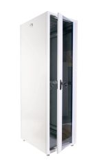 Шкаф телеком напольный ЭКОНОМ 42U (600х1000) дверь стекло дверь металл ШТК-Э-42.6.10-13АА ЦМО