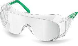 Защитные прозрачные очки ULTRA линза увеличенного размера устойчивая к царапинам и запотеванию, открытого типа 110461 KRAFTOOL