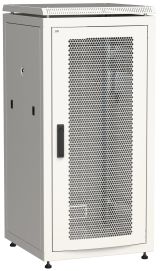 Шкаф сетевой 19дюйм LINEA N 24U 600х800 мм перфорированная передняя дверь серый LN35-24U68-P ITK