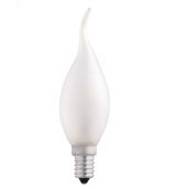Лампа накаливания CT35 40W E14 frosted свеча на ветру 3321475 JazzWay