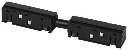 Коннектор питания прямой для магнитной трековой системы NOVA 48V TRM20-PCL-B  черный Б0061559 ЭРА