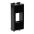 Avanti Адаптер без шторки для Keystone Черный     квадрат 1 модуль 4402211 DKC