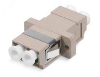 Соединитель проходной LC-LC duplex, мм(для многомодового кабеля), корпус пластмассовый (SC Adapter Simplex dimension) 7133c Cabeus