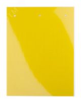 Табличка полужесткая. Клейкое основание. ПВХ-0,5. Желтая (77 шт на 1 листе) TAS159AY DKC