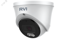 Видеокамера IP купольная 4Мп (объектив 2.8мм) RVi-1NCEL4156 (2.8) white С0000032314 RVI