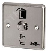 Кнопка металлическая, врезная, НЗ/НР контакты, размер 90х90 мм smkd0191 Smartec