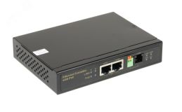 Удлинитель Ethernet на 2 порта до 3000м с функцией PoE. Автоопределение PoE устройств. Стандарт IEEE 802.3af/at. 00010587 OSNOVO