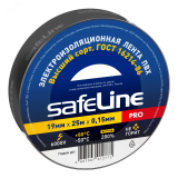 Изолента Safeline 19/25 черный 9372 SafeLine