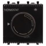 Avanti Термостат ''Черный квадрат'' для теплых полов, 2 модульный 4402162 DKC