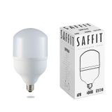 Лампа светодиодная LED 60вт Е27/Е40 белый 55096 SAFFIT