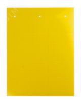 Табличка полужесткая. Установка в держатель. ПВХ-0,5. Желтая (24 шт на 1 листе) TAS2715Y DKC