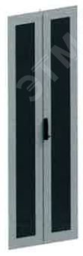Дверь двустворчатая перфорированная для шкафов IT CQE 24U шириной 600 мм черн R5ITCPMM1261B DKC